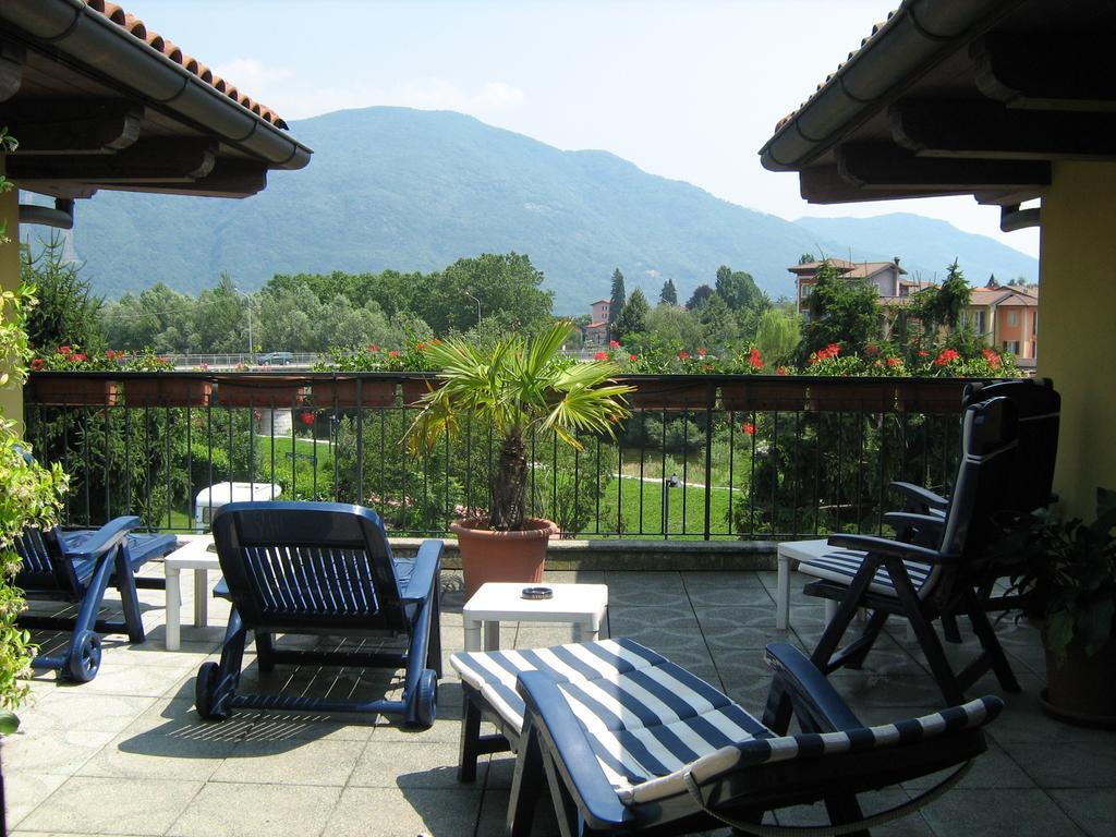 Hotel Del Fiume Cannobio Exterior foto